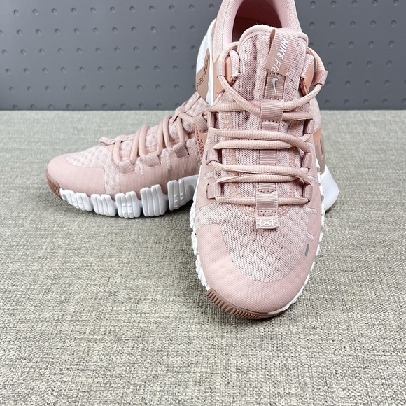 Nike Free Metcon 5 Pink Oxford Training Shoes DV3950-600 New Women's Size 8 - Picture 6 of 10